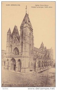 Eglise Notre-Dame, Portail Principal, XIII Siecle, Les Andelys (Eure), France...
