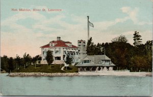 Neh Mahbin River St. Lawrence Unused Valentine Postcard G96