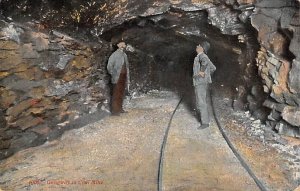 Gangway In Coal Mine Mining 1909 