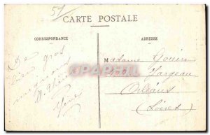 Old Postcard Vitry the Francoise Marne Monument Carnot
