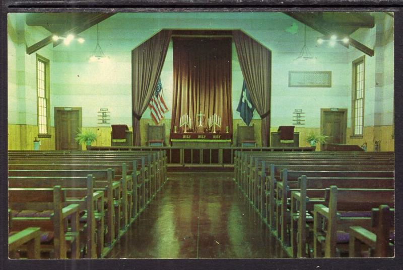 Interior View,Chapel,Camp McCoy,WI BIN