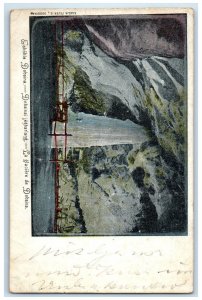 1927 Dobsina Glacier Sinai Jega Cave Slovakia Antique Posted Postcard