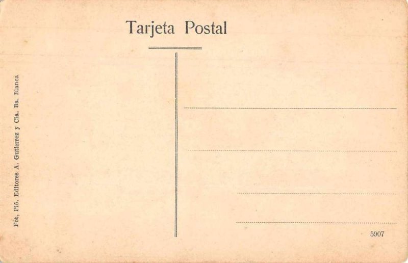 Bahia Blanca Argentina Military Calvary Vintage Postcard AA1383
