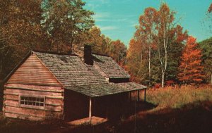 Postcard Junglebrook Old Homestead Great Smoky Mountain Gatlinburg Tennessee TN