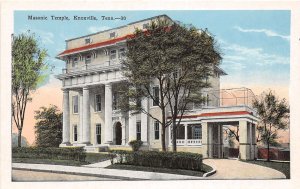 H32/ Knoxville Tennessee Postcard c1915 Masonic Temple Fraternity  5