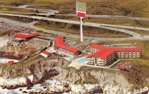 SHORE CLIFF LODGE & INN Pismo Beach, California ca 1960s Vintage Postcard