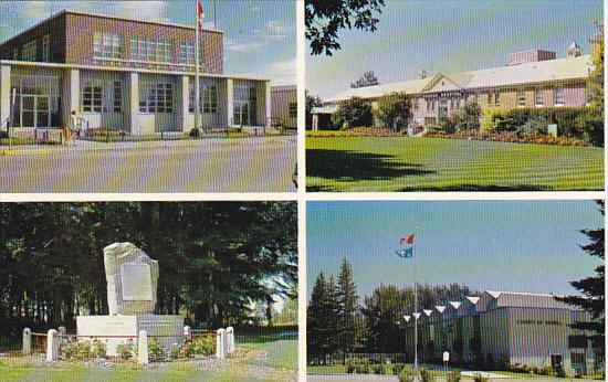 Canada Post Office Hospital Multi View Brooks Alberta