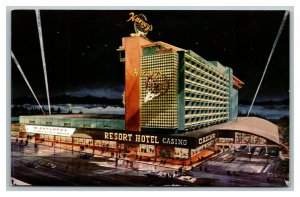 Vintage 1960's Postcard - Harvey's Resort and Casino Stateline Lake Tahoe Nevada