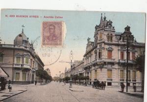 B78610 avenida callao buenos aures chariot   argentina  scan front/back image