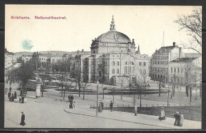 Norway - Kristiania National Theater - [FG-283]