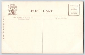 Chicago Illinois~Heyworth Building~Open Air Trolley~VO Hammon Postcard c1910