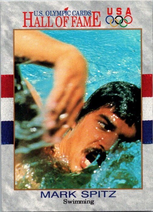 1991 Olympic Games Card Mark Spitz Swimming sk3166