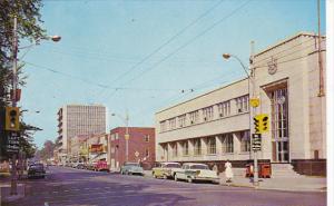 Canada Second Street Looking West Cornwall Ontario