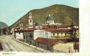 Mexico Orizaba El Borrego Hotel Achotegui Vintage Postcard 07.34