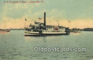 SS Frederick DeBary, Jacksonville, Florida, FL USA Ferry Ship Unused light wear