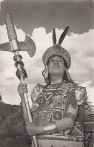 B78721 cuzco  el inca  types peru scan front/back image