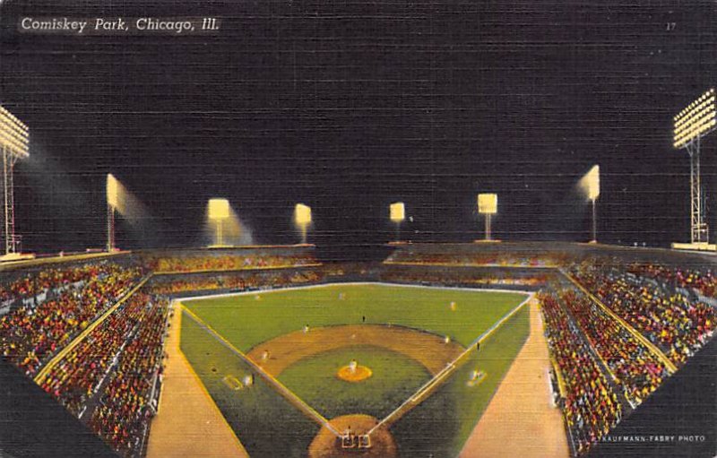 Comiskey park, Chicago, Ill,USA home of White Sox, Base Ball, Baseball Stadiu...