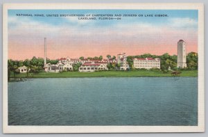 Lakeland FL~Natl Home United Brotherhood~Carpenters/Joiners~Lake Gibson~Linen PC