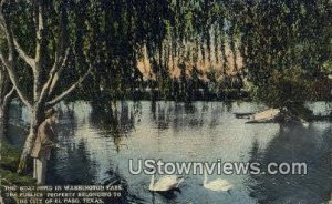 Boat Pond, Washington Park - El Paso, Texas