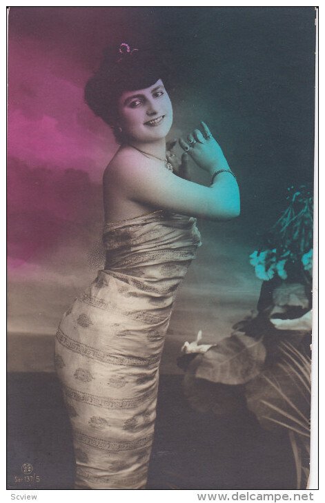 RP (tinted) , Female Torso portrait #1 , 00-10s ; Canada publisher Warwick Br...