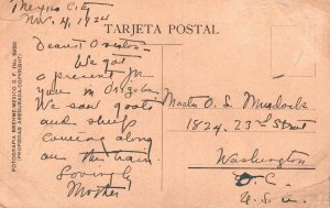 Ruinas De Hochinalco Mor The Ruins Architectural Structure Vintage Postcard