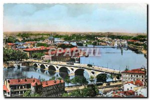 Modern Postcard Toulouse The Pink City General view of the Garonne