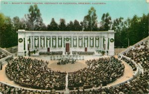 BERKELEY CA HEARST'S GREEK THEATRE UNIVERSITY CALIFORNIA~EDWRD MITCHELL POSTCARD