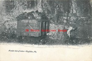 PA, Hazleton, Pennsylvania, Coal Mine Inside View, Mining Scene