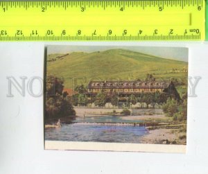 474371 USSR 1967 year Ukraine Subcarpathia Yasinya hostel miniature postcard