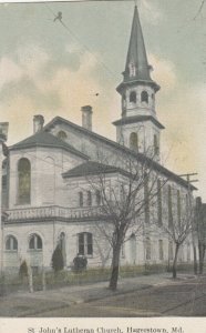 HAGERSTOWN , Maryland , 1900-10s ; St. John's Lutheran Church