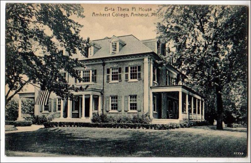 MA - Amherst. Beta Theta Pi House, Amherst College