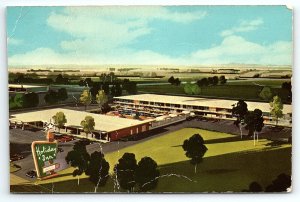 1960s DECATUR ILLINOIS  HOLIDAY INN 450 E PERSHING RD US HWY 51 POSTCARD P2365