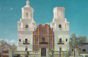 Arizona Tucson Mission San Xavier Del Bac 1968