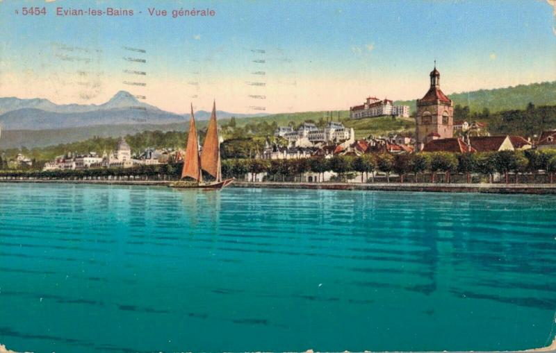 Switzerland Evian les Bains Vue générale 02.99