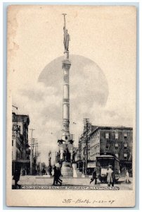 c1905 Soldiers And Sailors Monument Allentown Pennsylvania PA Antique Postcard