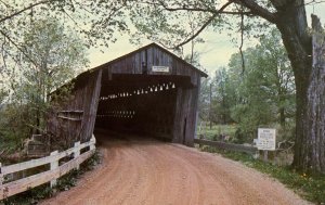 OH - Jefferson Township. Doyle Road Covered Bridge