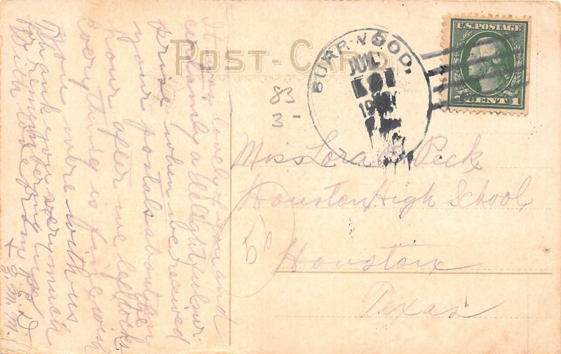 J14/ Ship Postcard c1910 S.S. Creole Boat Passenger Burrwood Louisiana 234 