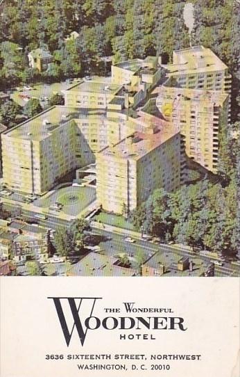 The Wonderful Woodner Hotel Washington D C