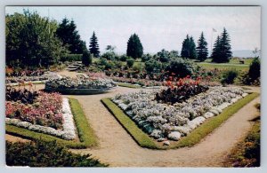 Sunken Gardens, Hillcrest Park, Port Arthur Ontario, Vintage Chrome Postcard #2