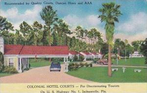 Florida Jacksonville Colonial Hotel Courts