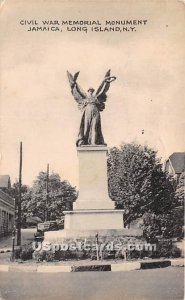 Civil War Memorial Monument, Jamaica, L.I., New York