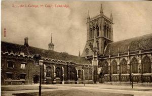 UK - England, Cambridge. St Johns College First Court