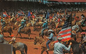 Texas Cowboy and Cowgirls, Rodeo Grand Entry Cowboy Unused 
