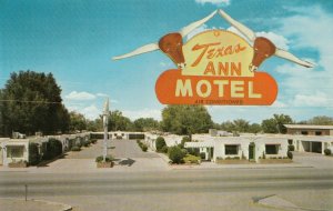 ALBUQUERQUE  , New Mexico , 1950-60s ; RT 66 / Route 66 ; Texas Ann Motel