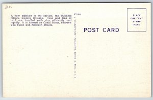 New Post Office Building Chicago Illinois IL UNP Unused Linen Postcard I15