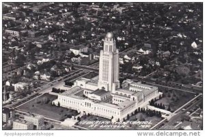 Nebraska Lincoln State Capitol Building Real Photo RPPC