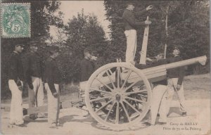 Military Postcard - French Soldiers Training, Camp De Mailly  XT560