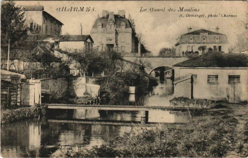 CPA CHARMES - Le canal des moulins (153778)