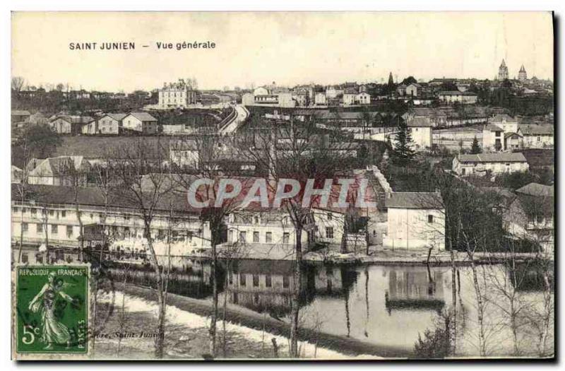 Postcard Old Saint Junien Vue Generale