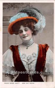 Miss Evie Greene Dover St Studios Theater Actress 1907 